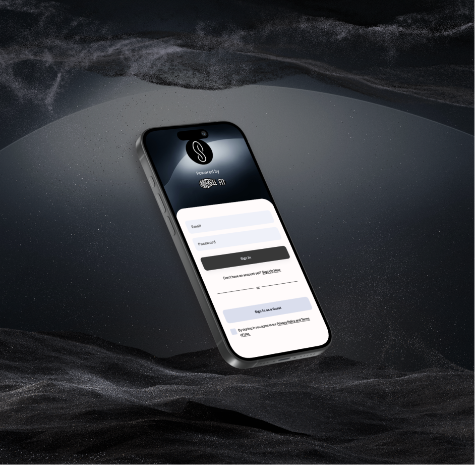 MockUp Image of Universole Fit UX Design