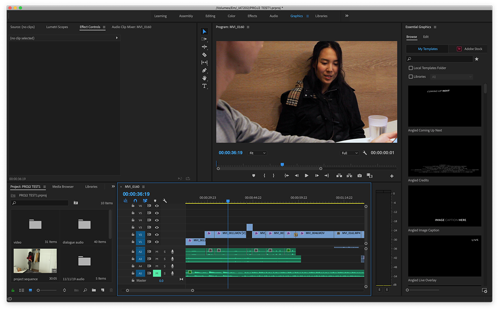 Editing